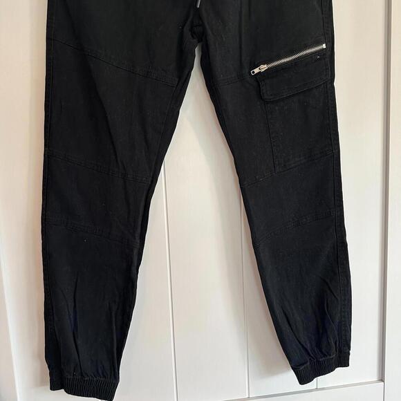 BROOKLYN CLOTH Men's Black Joggers Size Medium - Picture 4 of 8
